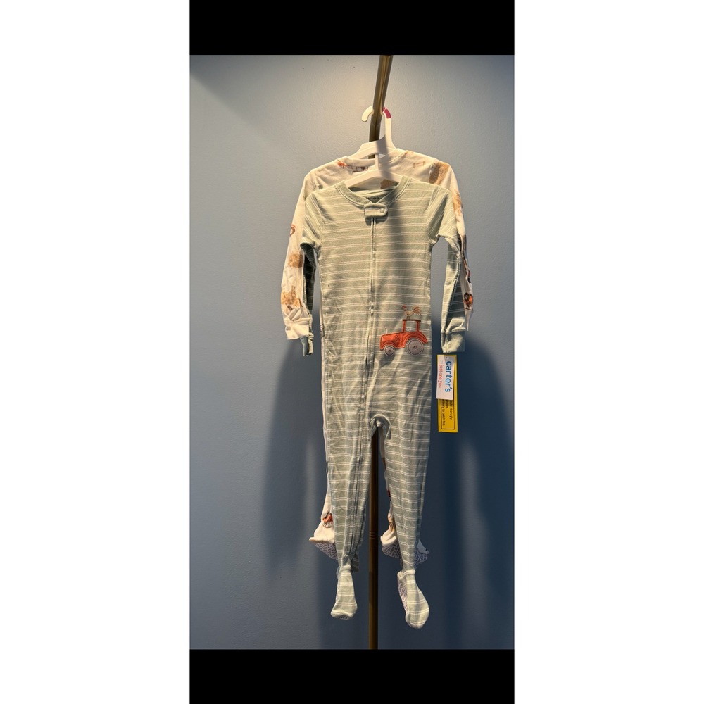Carter's 3T, 2 piece boys pajama set, NWT